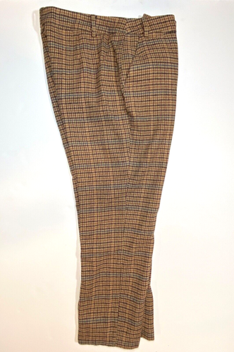 Chadwicks of Boston Beige Houndstooth Wool Blend Lined Pants Women's 14P - Picture 10 of 10