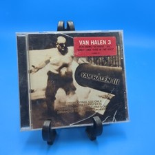 VAN HALEN 3  CD w/Hype Sticker and Promo Stamp (Eddie/Extreme/Gary Cherone/Metal