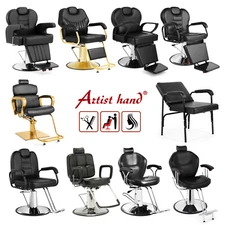Artist hand Barber Chairs All Purpose Recline Hydraulic Beauty Salon Spa Styling