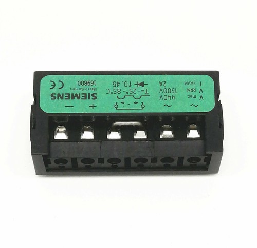 Siemens Motor Brake Rectifier Rectifier Module SIEMENS 169800 1500V 2A