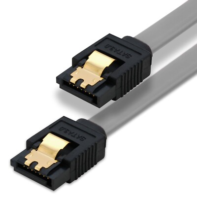 0,5m S-ATA III Kabel grau 50cm SATA-3 6 Gb/s HDD serial ATA SSD Datenkabel