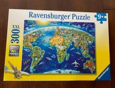 Ravensburger Puzzle 300XXL Piece World Landmarks Map New Sealed Puzzle