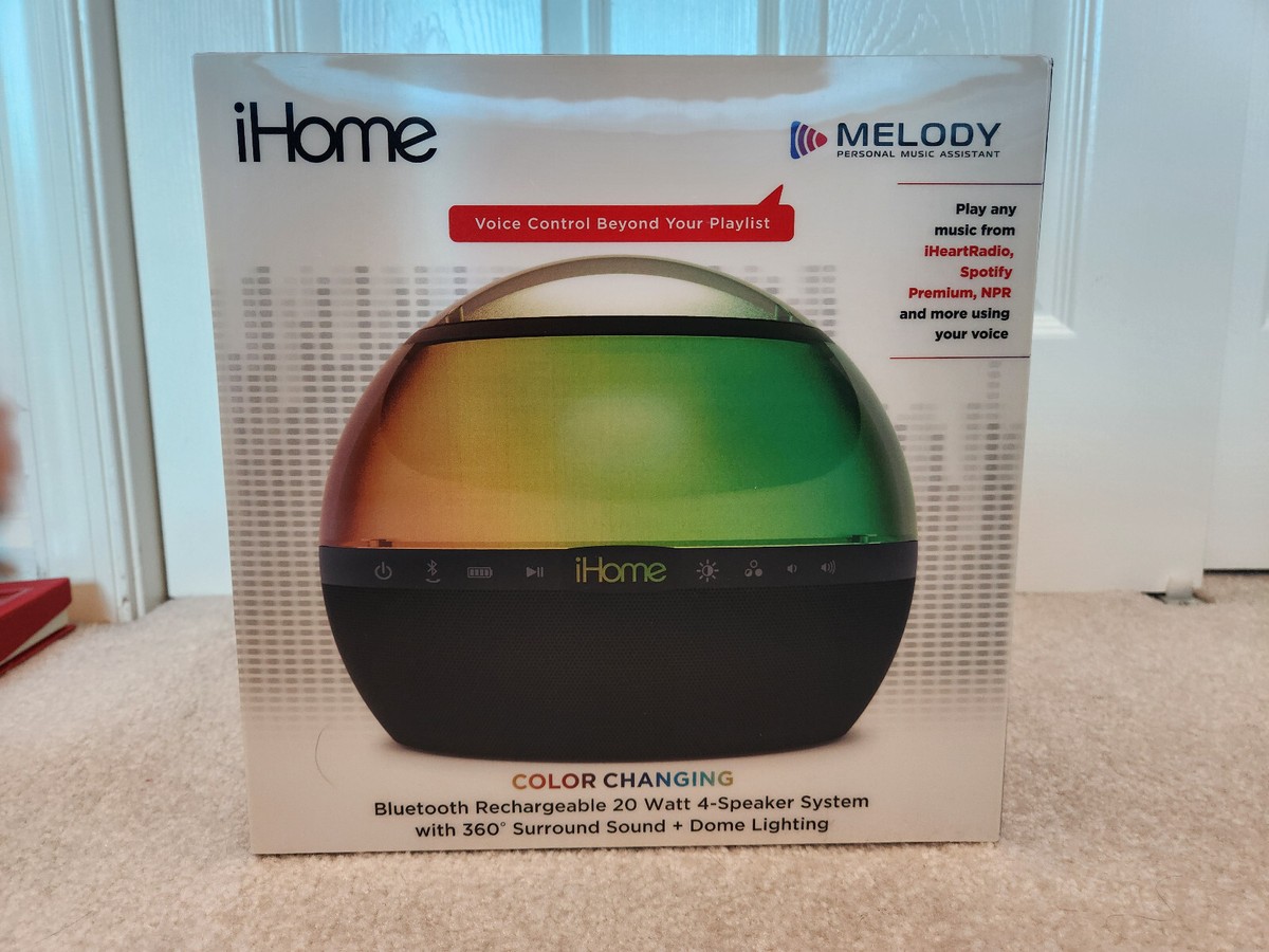 Ihome Melody Bluetooth Speaker IHome Melody 360-Surround Bluetooth
