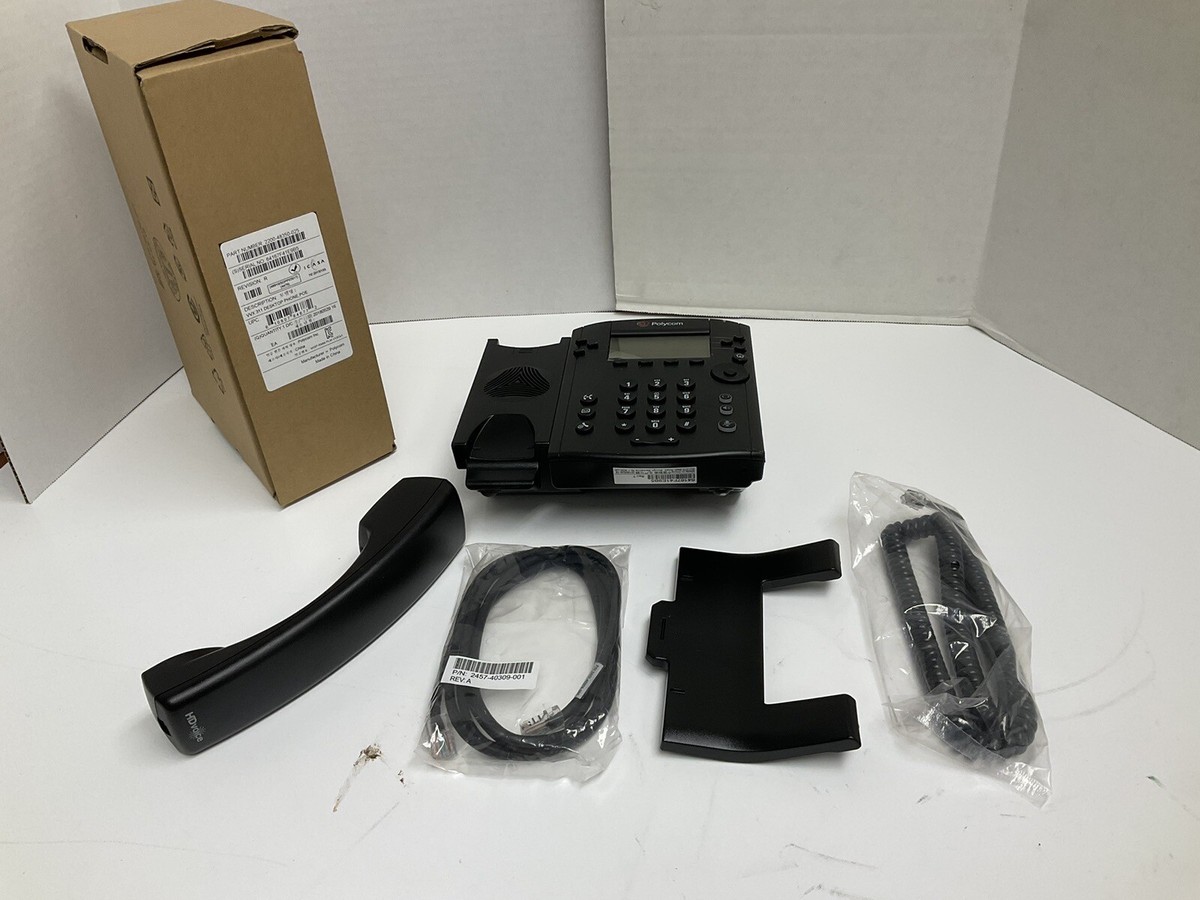 Polycom VVX 311 - 6 Líneas PoE - 2200-48350-025
