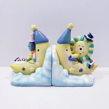 Kidsline Over The Moon Resin Book Ends