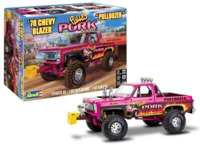 Revell 1978 Chevy Blazer Pulled Pork Pulldozer Truck 1:24 scale model car kit