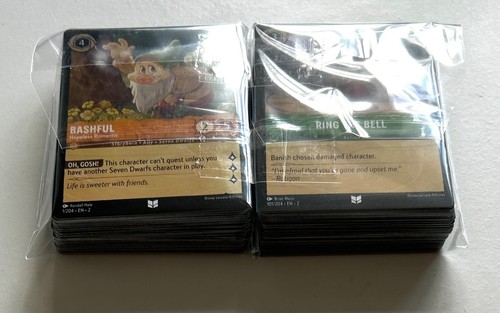 Disney Lorcana Rise Of The Floodborn Complete Set of Commons & Uncommons 126 - Picture 3 of 4
