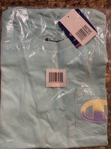 Champion Girls t-shirt Dress Aqua Size M - Picture 3 of 4