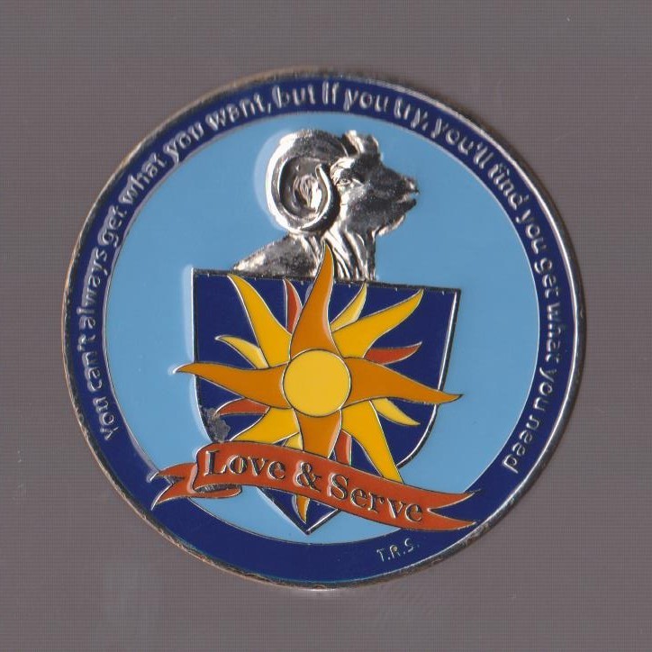 Love & Serve     Challenge Coin 2 
