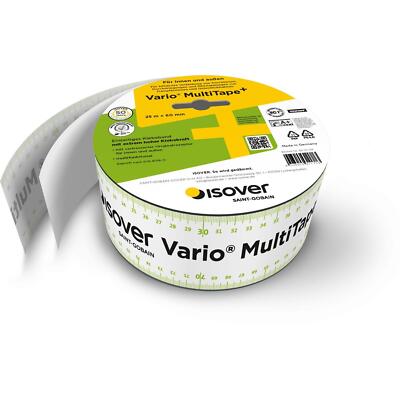 ISOVER Vario MultiTape+ innen & aussen Klebeband flexibel Dampfbremse 60mm 25m