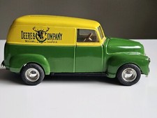 1950 John Deere Company Diecast Chevrolet Panel Truck Delivery Coin Bank 1:25