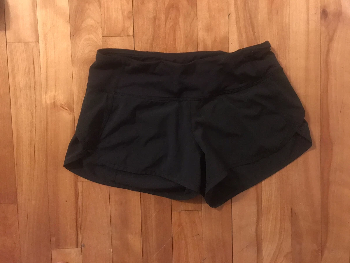 Lululemon Size 2 Speed Shorts Lined