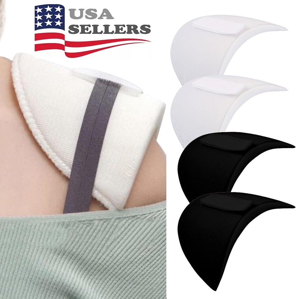 4Pcs Practical Shoulder Pads Convenient Sewing Sponge Pads Useful Shoulder Pad