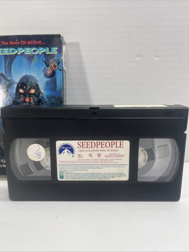 Seed People The Root of All Evil 1992 Horror VHS - Foto 7 di 14