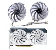 ASUS RTX4060 4060Ti DUAL white graphics card fan with dual ball bearings