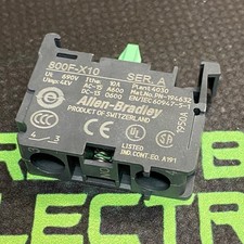 800F-X10 - ALLEN BRADLEY - 22.5 MM CONTACT BLOCK - 1NO 690V