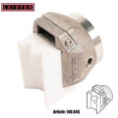 Leister 10mm Corner Outside Seam IA Welding Shoe 146.645 for WELDPLAST S2/S2 TPO