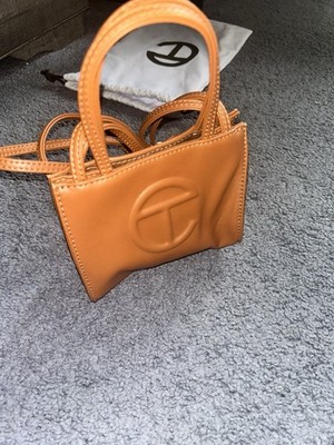 Telfar Unisex Small Shopping Bag Tan