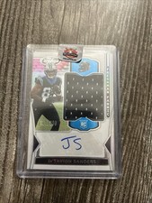   Certified - Freshman Fabric Mirror Signatures Ja'Tavion Sanders #FMS-JSS  /399