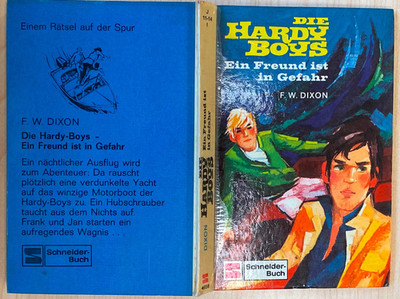    Die Hardy Boys - Ein Freund ist in Gefahr -  F.W. Dixon - Jugendbuch JM    