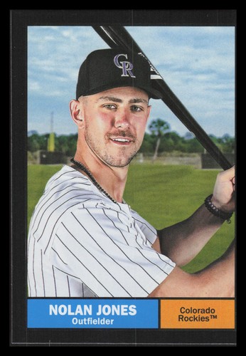 2024 Topps Archives Black Foilboard #62 Nolan Jones - Picture 1 of 2