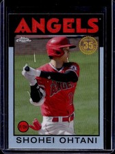 2021 Topps Chrome Shohei Ohtani 1986 #86BC-9 Angels
