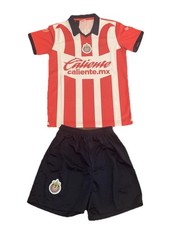 Club Guadalajara Las Chivas Soccer Jersey Shorts Set Youth Small NWT
