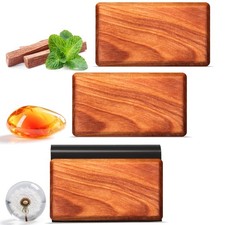 Car Air Freshener Starter Kit, Long Lasting Wood 1 Count (Pack of 3), Yellow