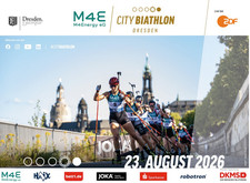 2 Karten City Biathlon Dresden 2026 - 23.08.2...