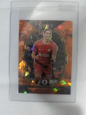 2022-23 Panini Select Darwin Nunez Liverpool #58 Orange Ice 3/25 Rare