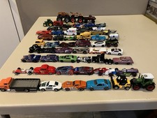 Huge Hot Wheels  Diecast Lot 60 Cars - Matchbox, Monster Trucks, Corvettes