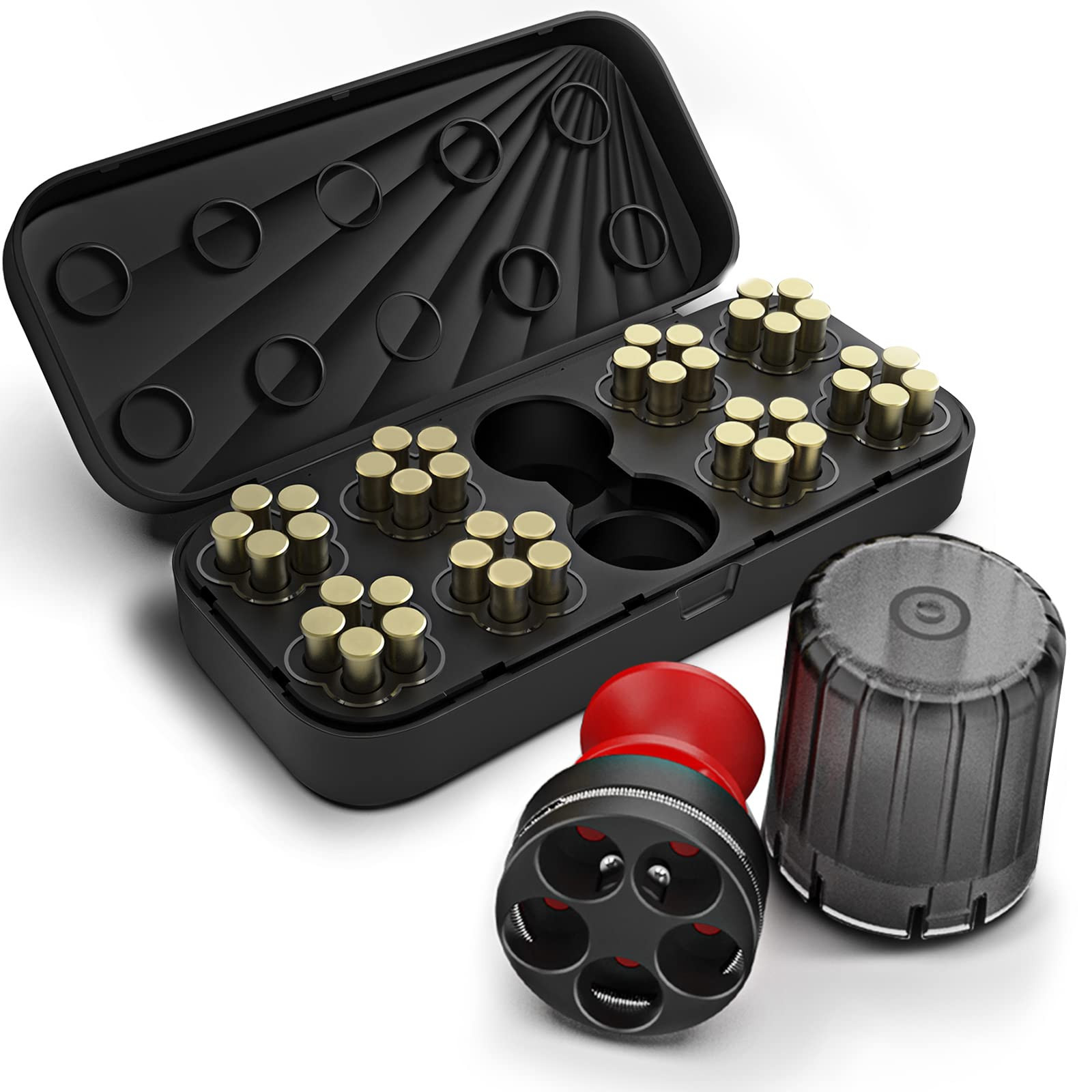 Ludex 5 Shot Revolver Speed Loader for .38 Special/.357 Magnum.Fits S&W 363738