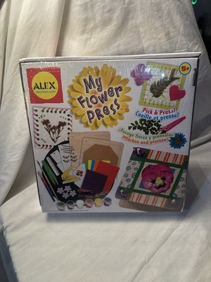ALEX MY FLOWER PRESS CRAFT KIT NEW IN ORIGINAL BOX Arts And Crafts Paint