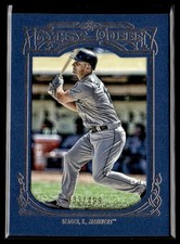 2013 Topps Gypsy Queen Framed Blue Kyle Seager 333/499 Seattle Mariners #78