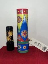 NWT 2002 7.25” CLASSIC TIN KALEIDOSCOPE SCHYLIING & BONUS 4.75” SUN MOON KALDSCP
