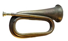 Antique Short Brass Calvary Bugle