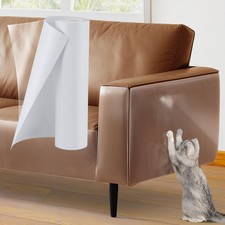 136x12in Cat Scratch Furniture Protector - Specially 136x12in, Transparent