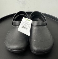 Crocs Bistro Slip Resistant Work Clogs - Black, Size Womens 6 / Mens 4