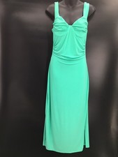 NWT Express Corset Draped Maxi Dress Green Size Medium