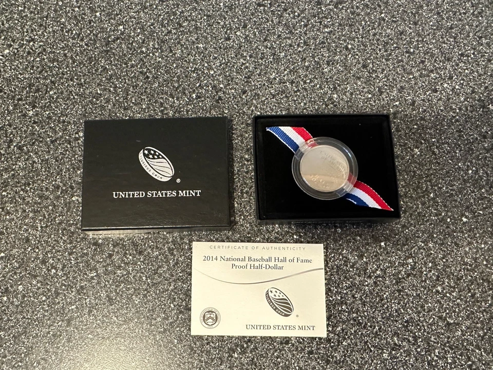 2014 Baseball Hall of Fame Commemorative Coin - Image 2 of 2