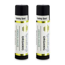 Sacred Earth Botanicals Organic Arnica Salve - Pack of 2 - Natural Pain Relief