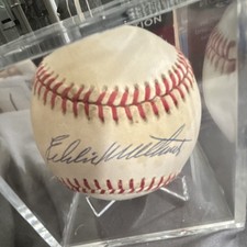 Eddie Mathews Cards and Autographed Memorabilia Guide 38