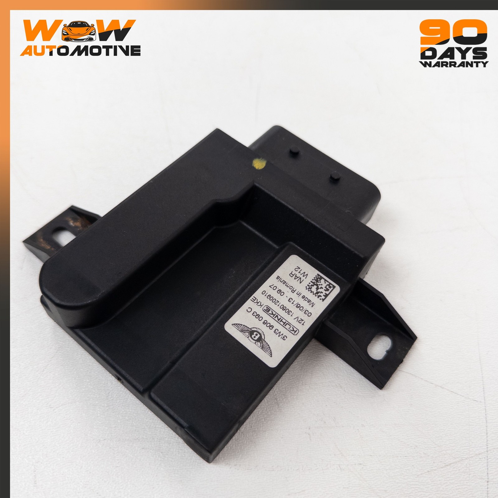 06-19 BENTLEY FLYING SPUR GTC 6.0L W12 FUEL PUMP CONTROL MODULE 3W3906093C OEM