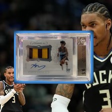 2019-20 PANINI FLAWLESS KEVIN PORTER JR. HORIZONTAL PATCH AUTO # 14/25 RC ROOKIE