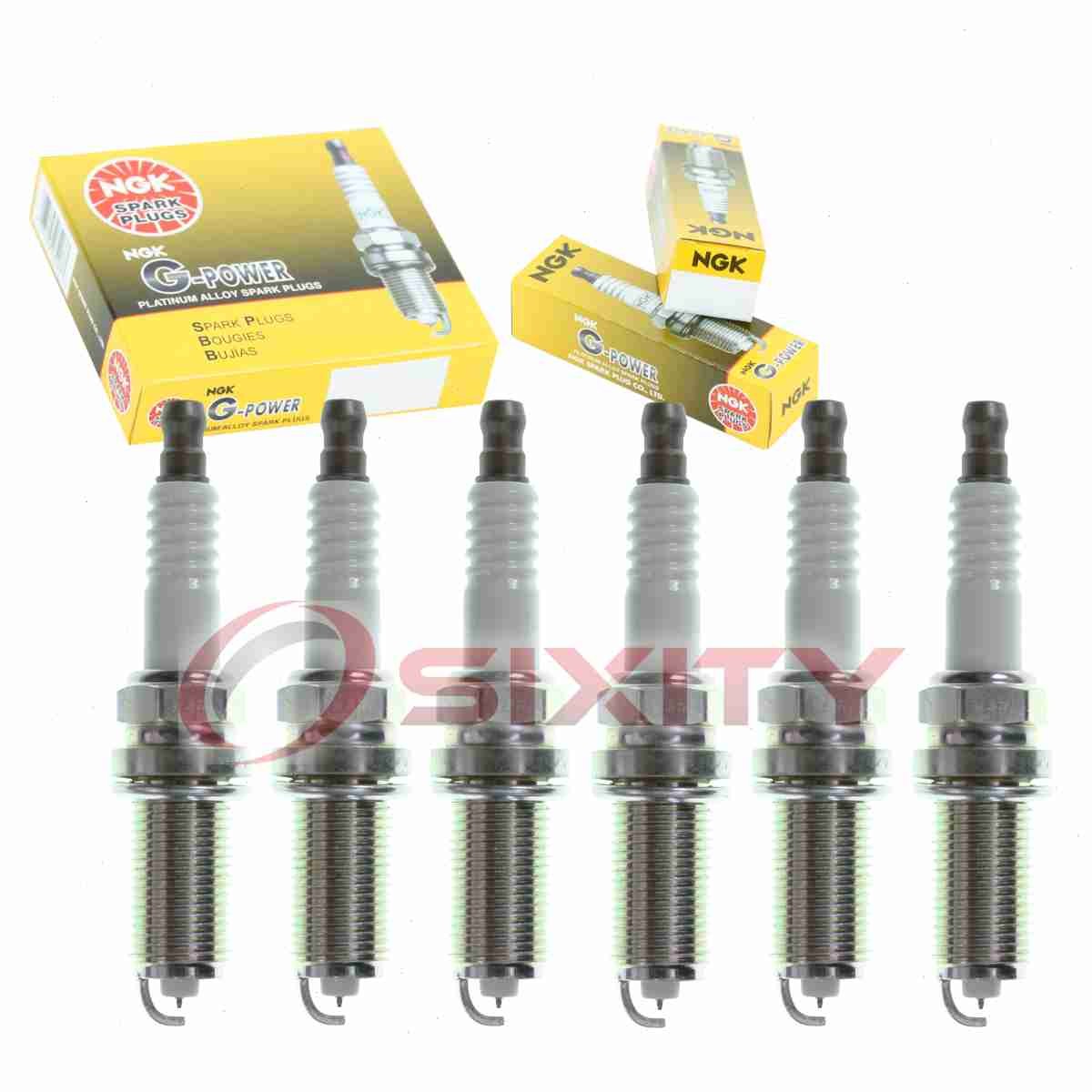 6 pc NGK G-Power Spark Plugs for 2009-2016 Toyota Venza 3.5L V6 Ignition lt