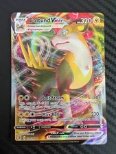 Pokemon TCG Boltund VMAX 104/264 Fusion Strike Ultra Rare Holo NM