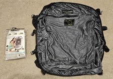 SnoozeShade Plus Deluxe Sun/Wind/Chill & Insects Shade for Buggy, Stroller, Pram