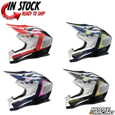 NEW! MOOSE RACING MR3 FAF OFFROAD HELMET - PICK SIZE & COLOR