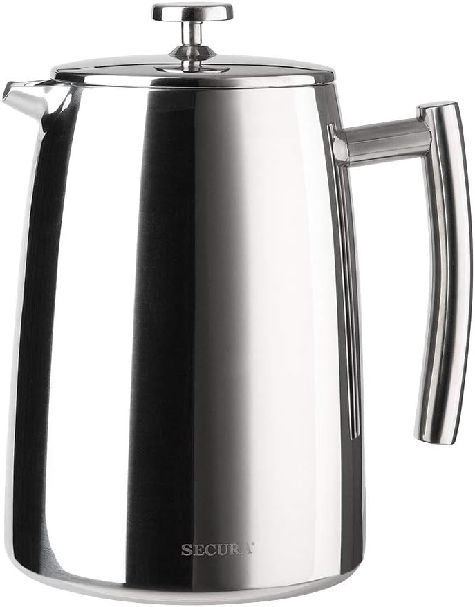 French Press Coffee Maker 50oz 304 Stainless Steel