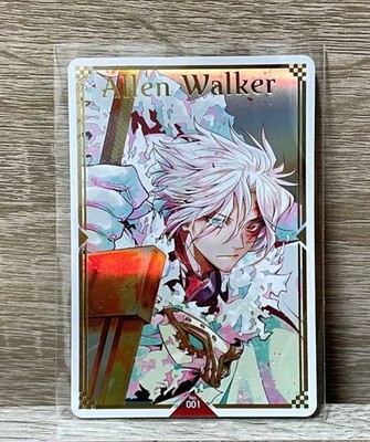 D.gray-man Jump SQ.RISE Bonus Hologram Card Allen Walker From Japan